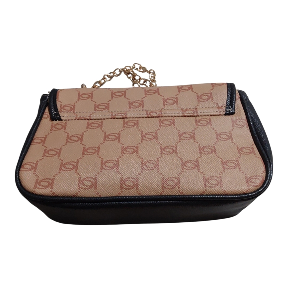 Bebe Leilani Printed Monogram Shoulder Bag - Picture 3 of 5